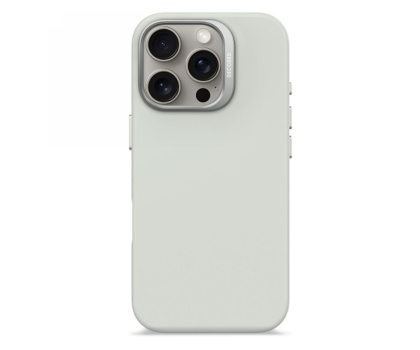 Etui do telefonów Decoded AntiMicrobial Silicone do iPhone 16 Pro MagSafe stone gray D25IPO16PBCS9SY